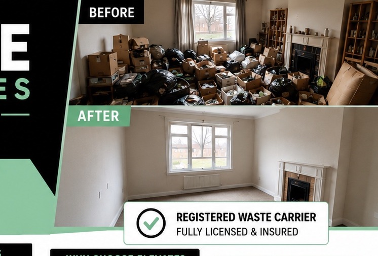 Property clearance before and after